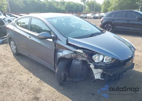 2016 Hyundai Elantra Se/Sport/Limited z USA, uszkodzony, nr VIN KMHDH4AE6GU636495